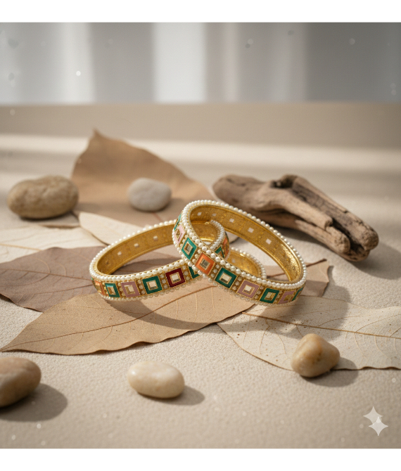 Meenakari Mosaic Bangles